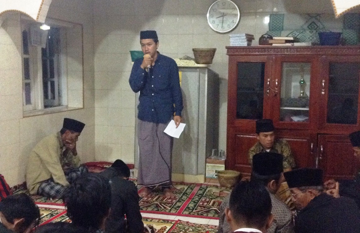 Saat KKN-PPM, Mahasiswa Universitas Bung Hatta Berikan Tausyiah
