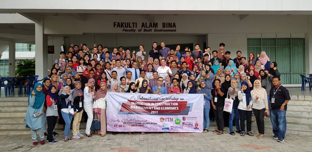 Dosen dan Mahasiswa Teknik Ekonomi Konstruksi Universitas Bung Hatta Ikuti International Workshop di Malaysia