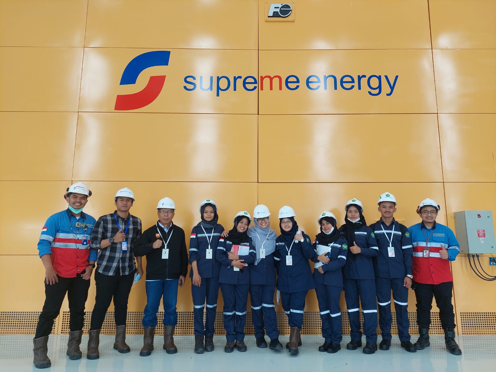 Implementasi Kuliah Dasar-Dasar Geothermal Energy, Prodi Teknologi Rekayasa Energi Terbarukan Adakan Kuliah Lapangan di PT Supreme Energy Muara Laboh