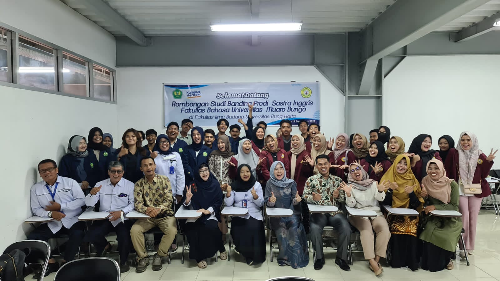 Fakultas Bahasa Universitas Muaro Bungo Studi Banding ke Fakultas Ilmu Budaya Universitas Bung Hatta