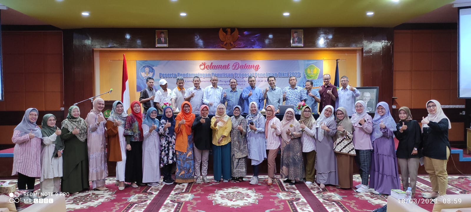 LPPM Universitas Bung Hatta Selenggarakan Pendampingan Penulisan Proposal Dikti 2023