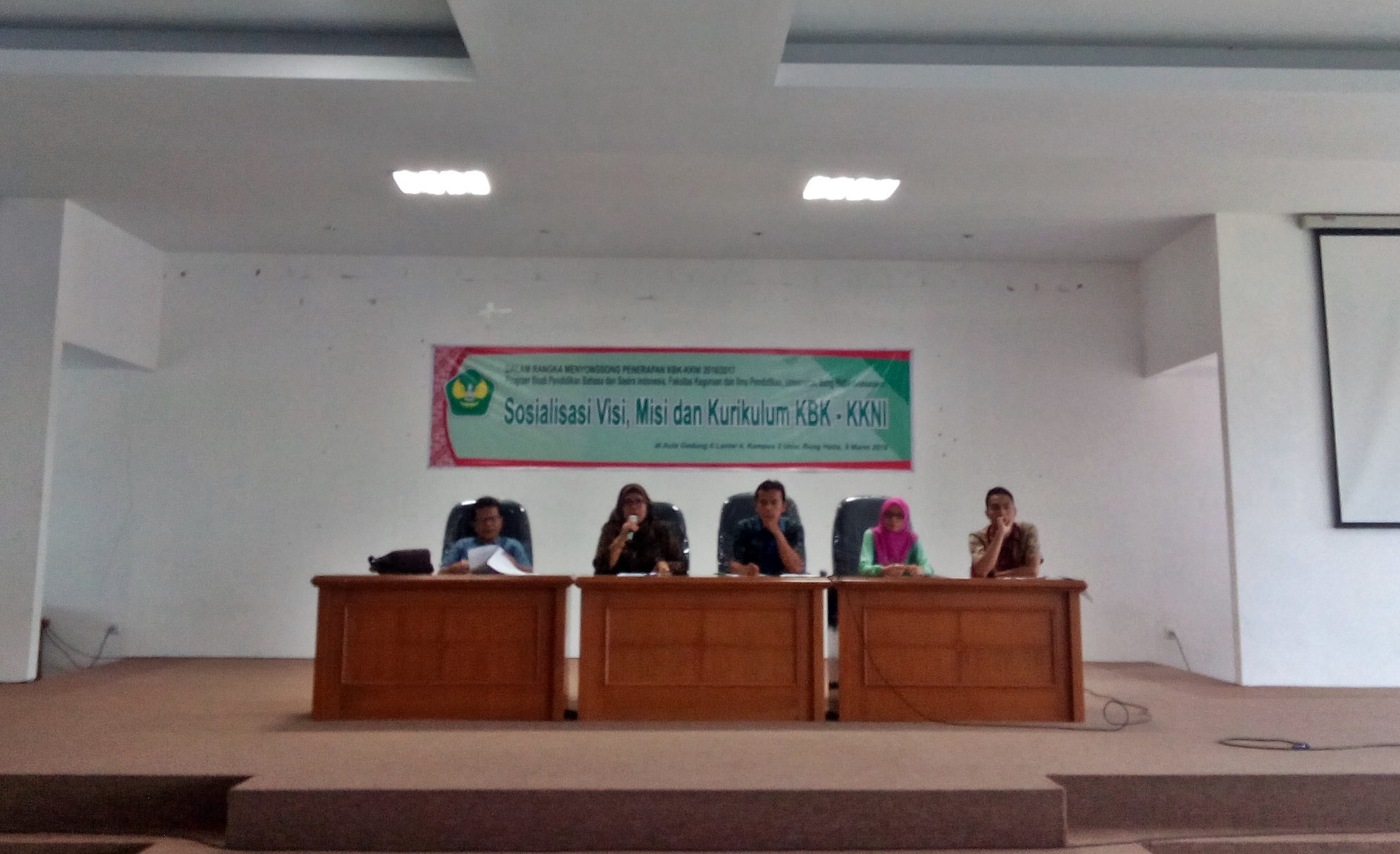 Pindo Universitas Bung Hatta Sosialisasikan Penerapan Kurikulum KBK-KKNI