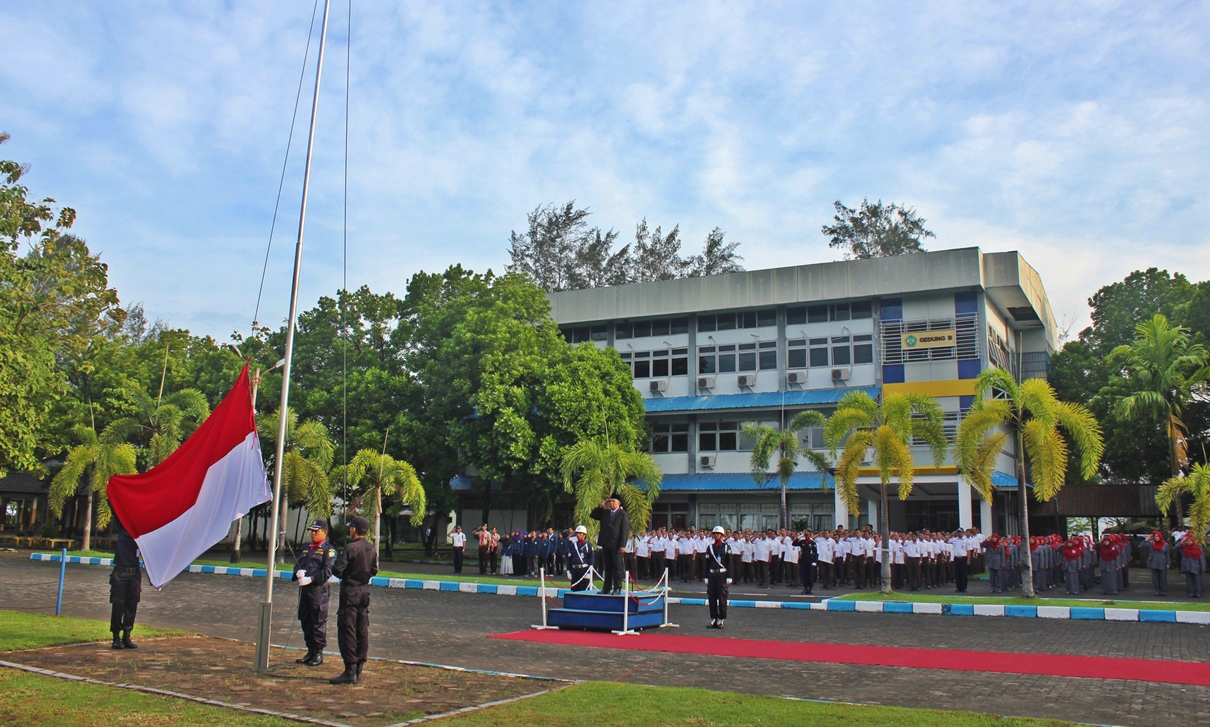 Universitas Bung Hatta Menggelar Upacara Kemerdekaan 17 Agusutus