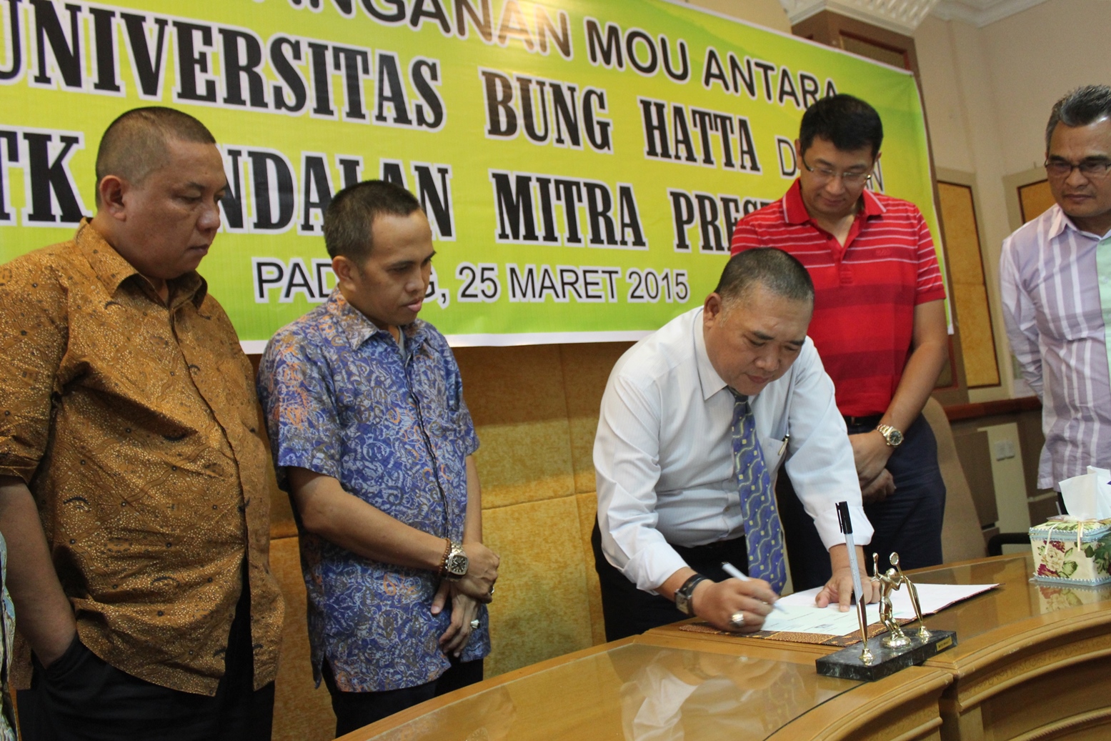 Menyiapakan Calon Tenaga Kerja, SPACE UBH Lakukan MoU dengan  PT. Andalan Mitra Prestasi
