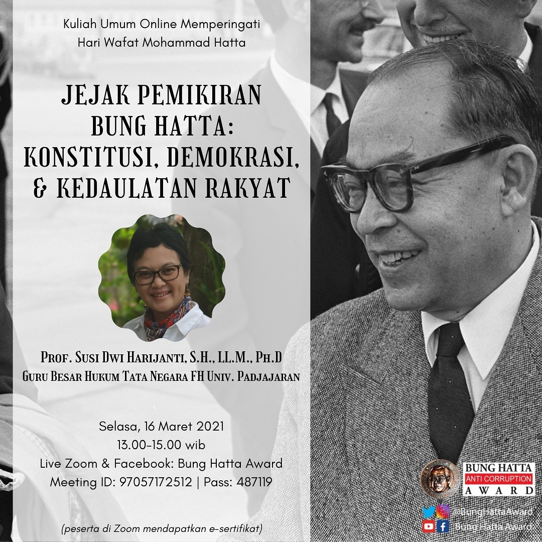 Jejak Pemikiran Bung Hatta: Konstitusi, Demokrasi, dan Kedaulatan Rakyat