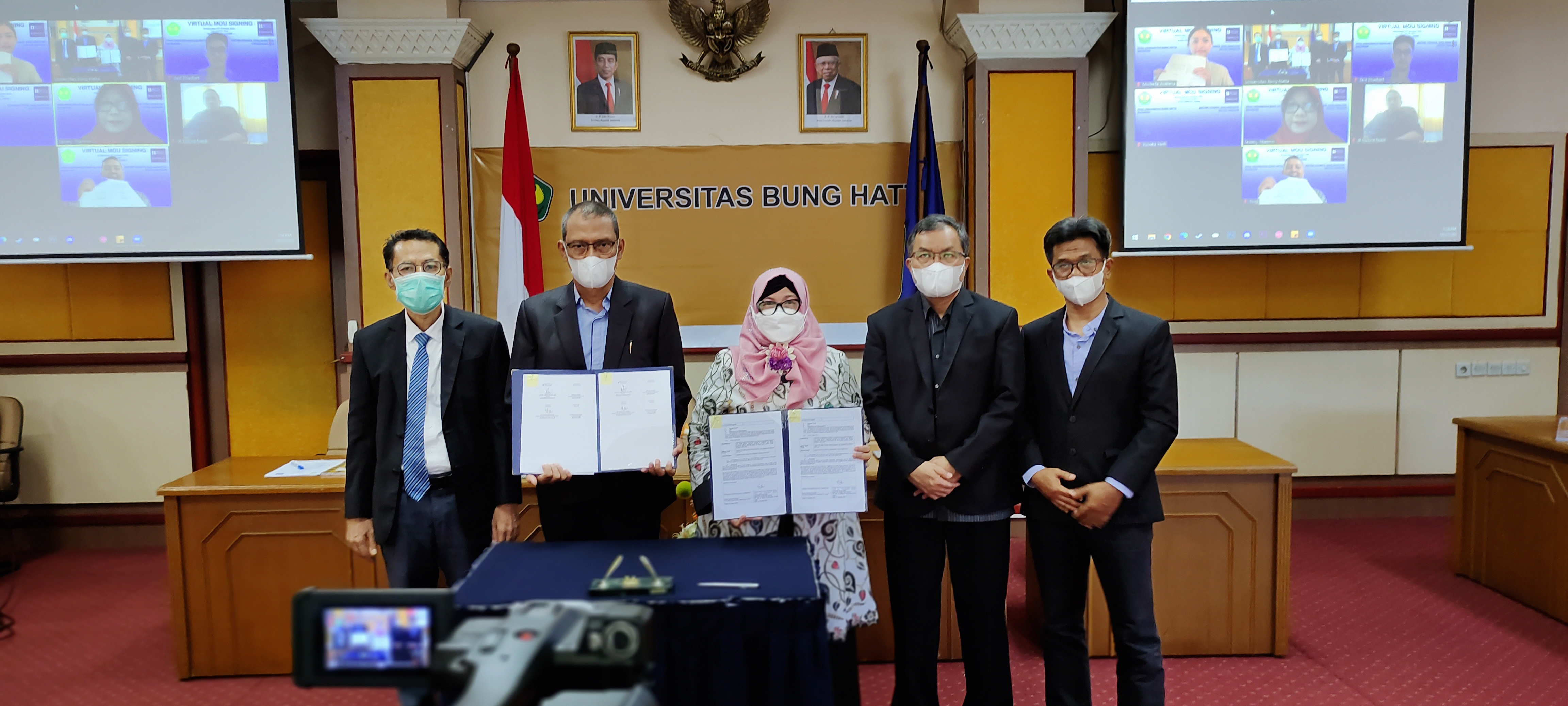 Universitas Bung Hatta Jalin Kerja Sama dengan British Council Englishcore