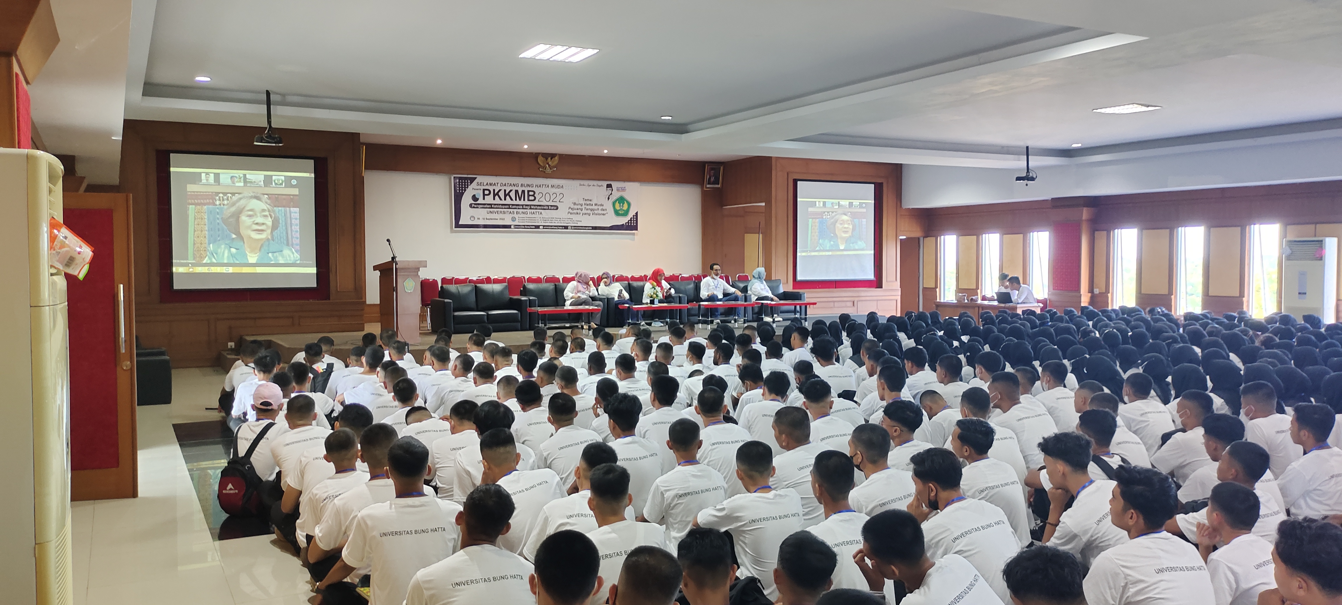 Hadir untuk MABA 2022, Anak Sulung Sang Proklamator Bung Hatta Beri Motivasi