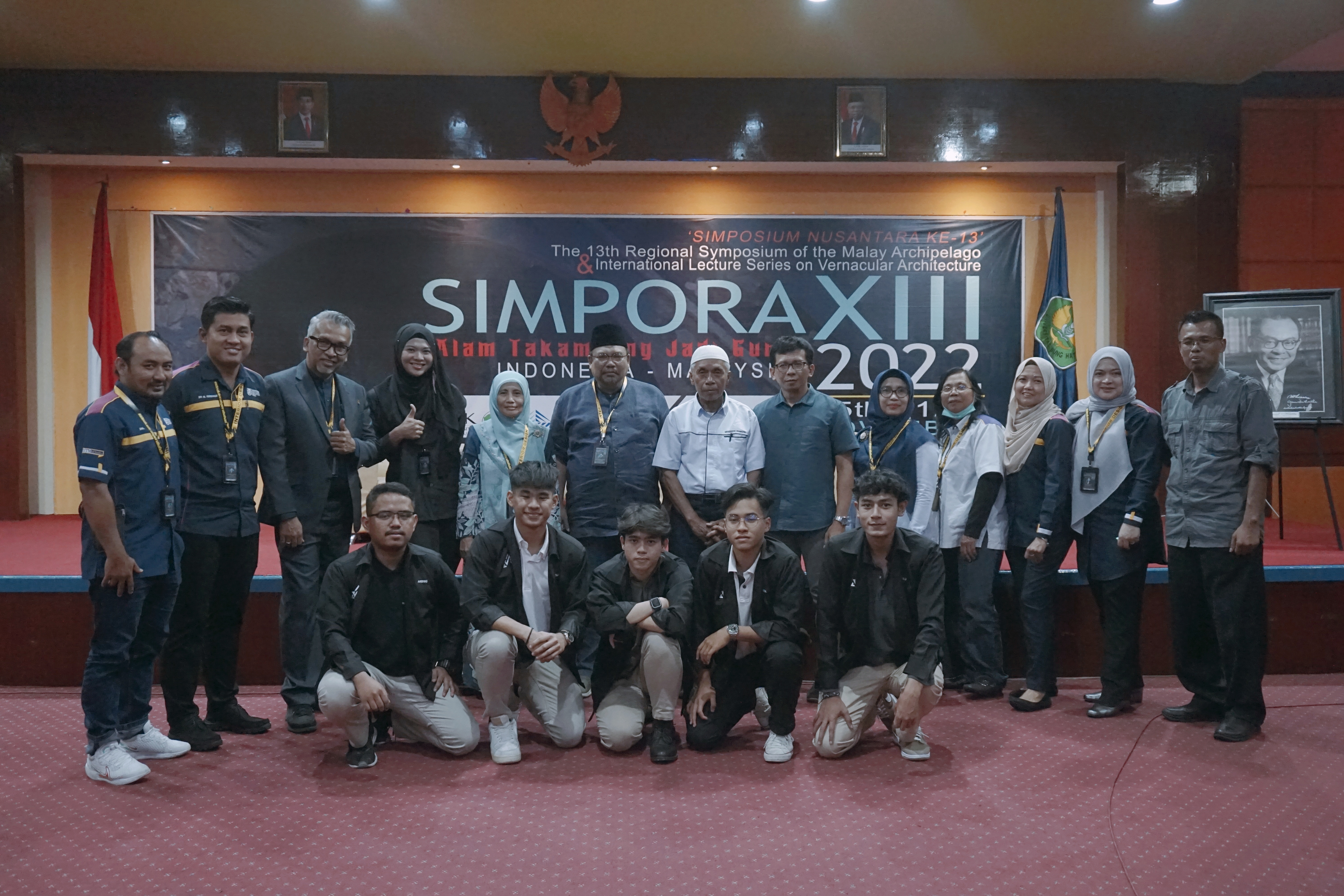 Prodi Arsitektur Universitas Bung Hatta bersama University Teknologi MARA (UiTM) Perak Malaysia Sukses Gelar SIMPORA XIII (Simposium Nusantara ke-13)