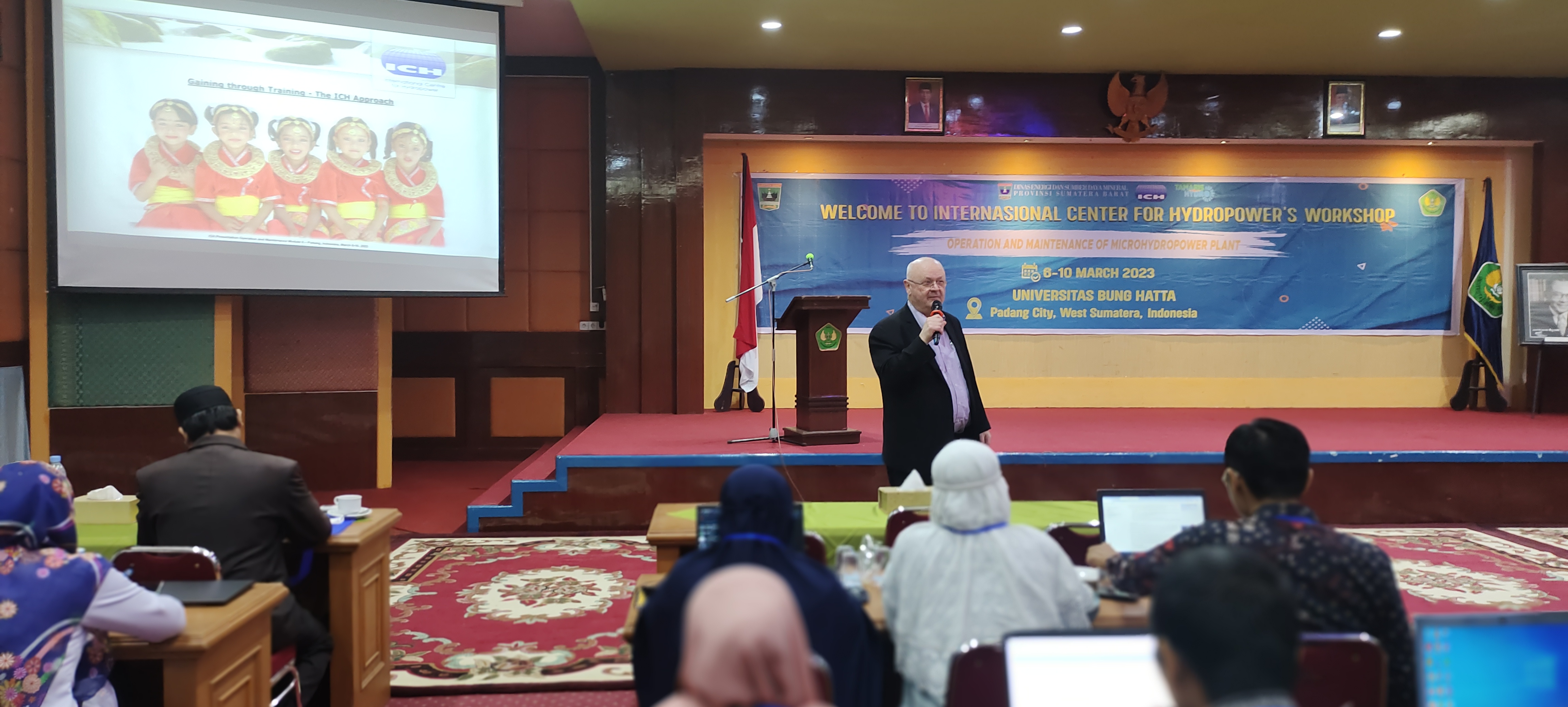 Universitas Bung Hatta Bersama Dinas ESDM Sumbar, ICH Norwegia, dan Tamaris Hydro Sukses Selenggarakan Workshop International Centre for Hydropower