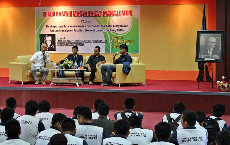 Temu Ramah Mahasiswa Manajemen Universitas Bung Hatta