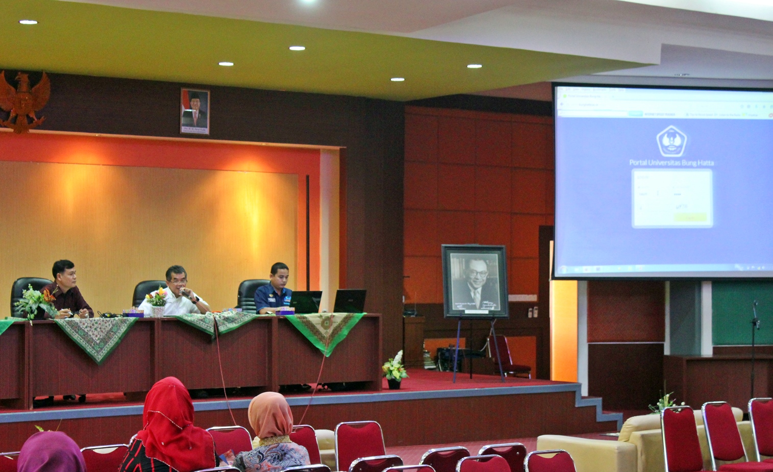 Pelatihan Admin Portal Akademik Bagi Ketua dan Sekretaris Jurusan