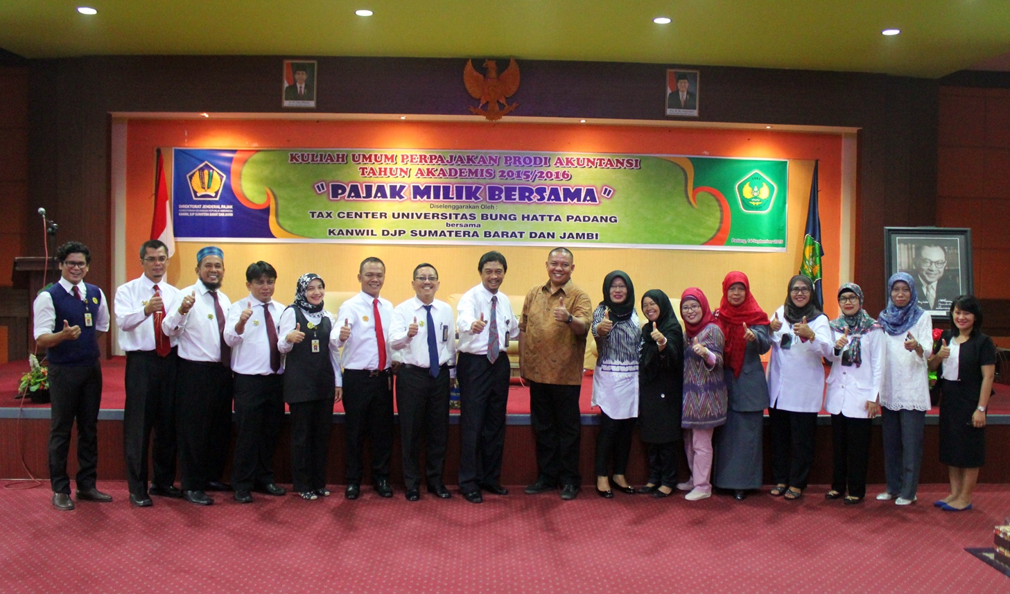 Kanwil Sumbar -Jambi Berikan Kuliah Umum Mahasiswa Universitas Bung Hatta