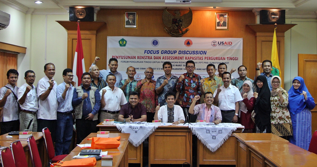 Universitas Bung Hatta Adakan FGD Penyusunan Renstra dan Asessemen Kapasitas Perguruan Tinggi
