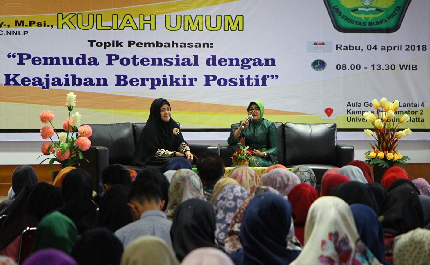 FKIP Universitas Bung Hatta Adakan Kuliah Umum Pengembangan Potensi Diri