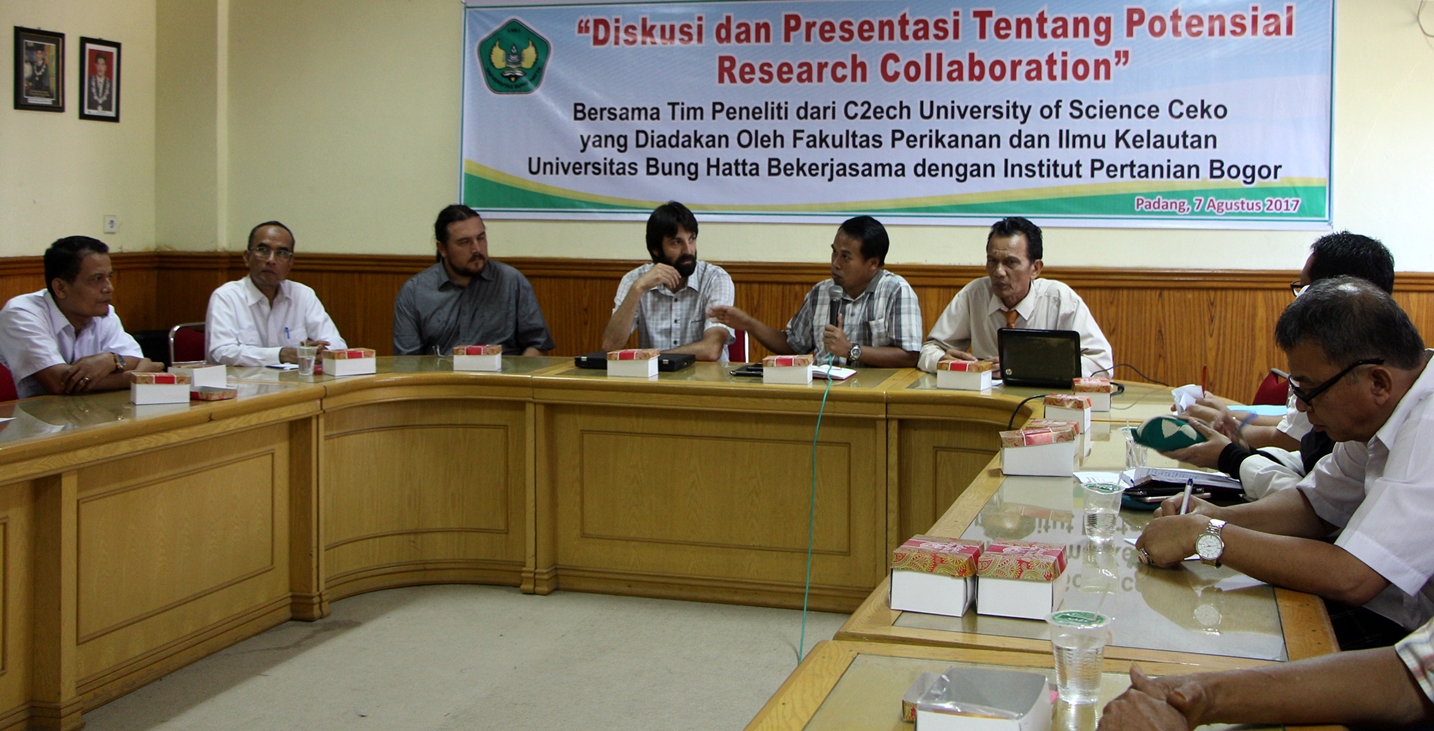 FPIK Universitas Bung Hatta Diskusi Kolaborasi Riset Dengan Peneliti Ceko