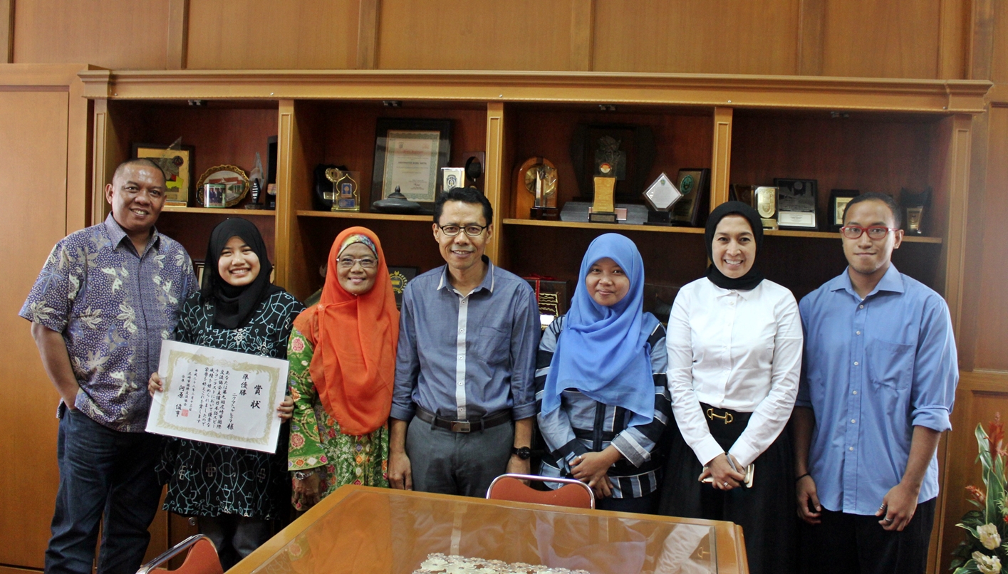 Zuraidah Sri Handayani Gultom, Mahasiswa Sastra Jepang Akan Belajar di Sonoda Women's University