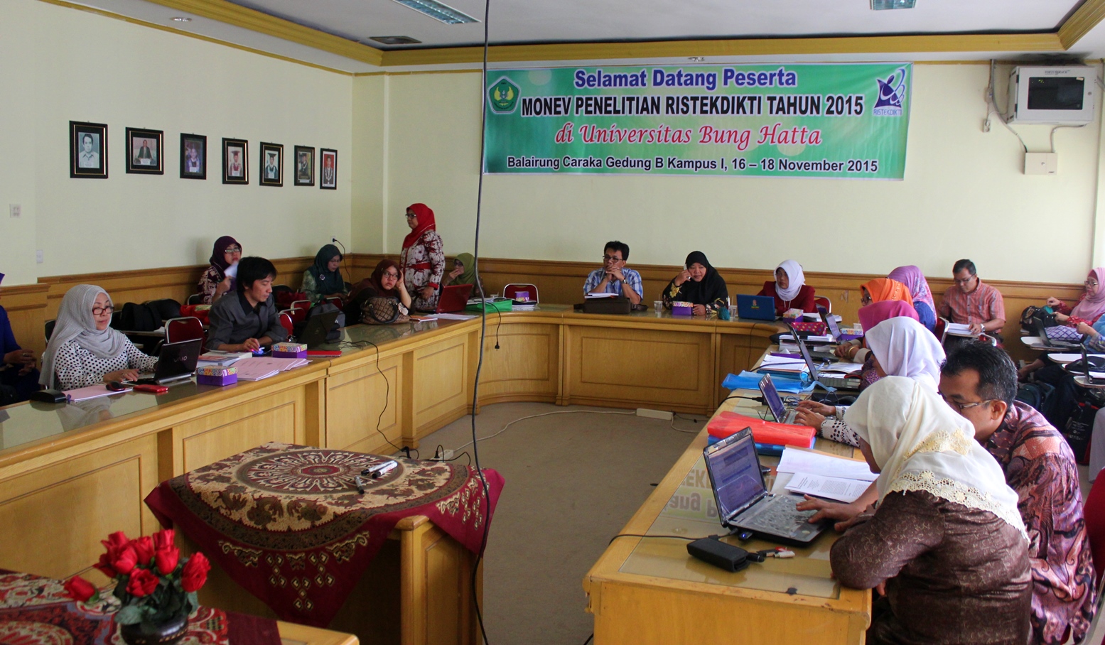 Universitas Bung Hatta Jadi Tempat Monev Peneltian Ristekdikti 2015