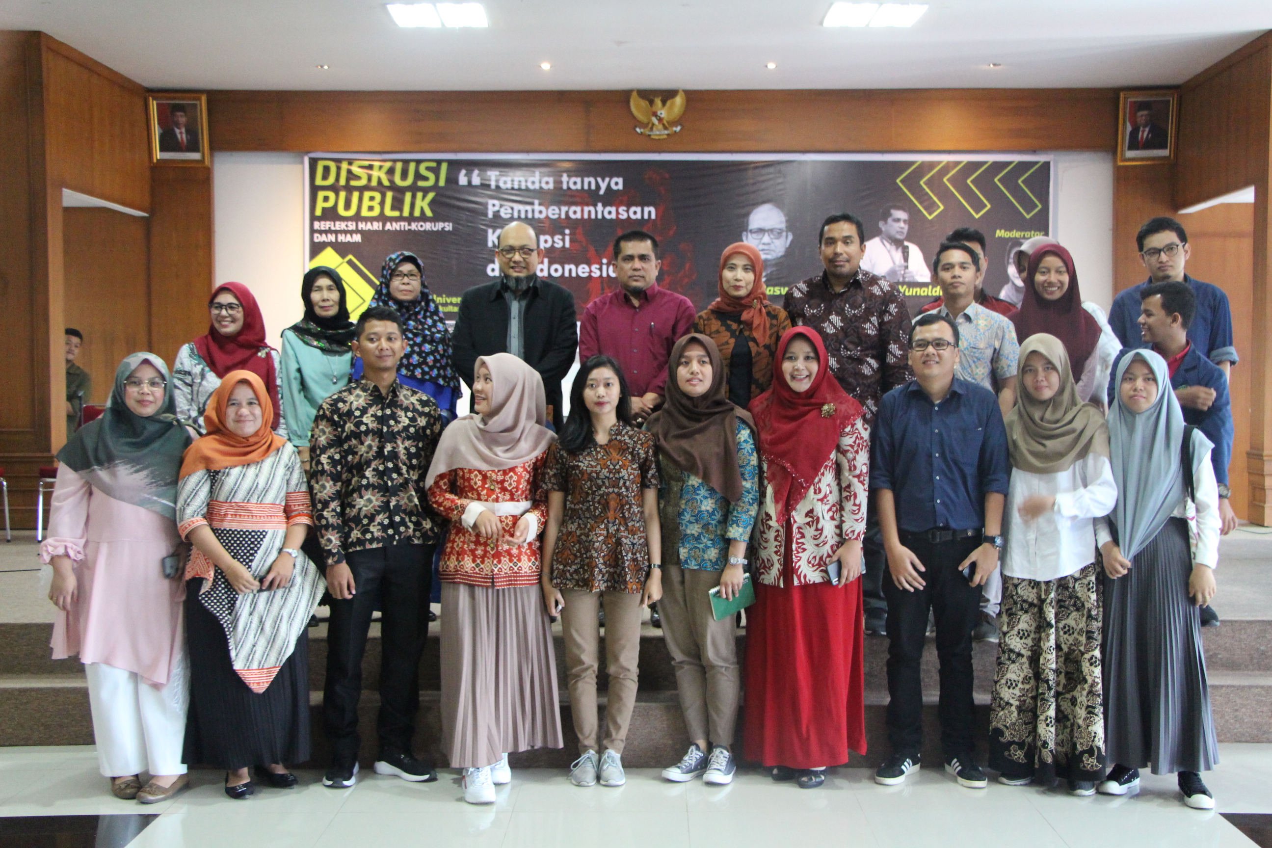 Fakultas Hukum Gelar Diskusi Publik bersama Dua Narasumber Fenomenal