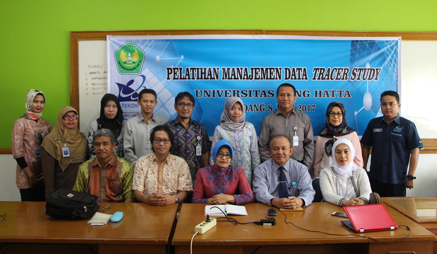 CDC Universitas Bung Hatta Selenggarakan Pelatihan Manajemen Data Tracer Study