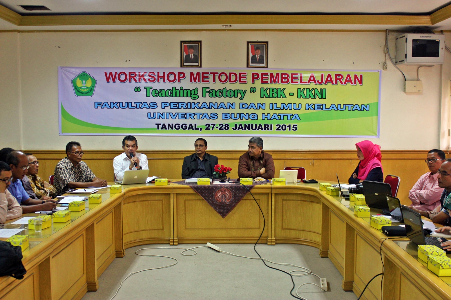 FPIK UBH Gelar Workshop Teaching Factory KBK KKNI