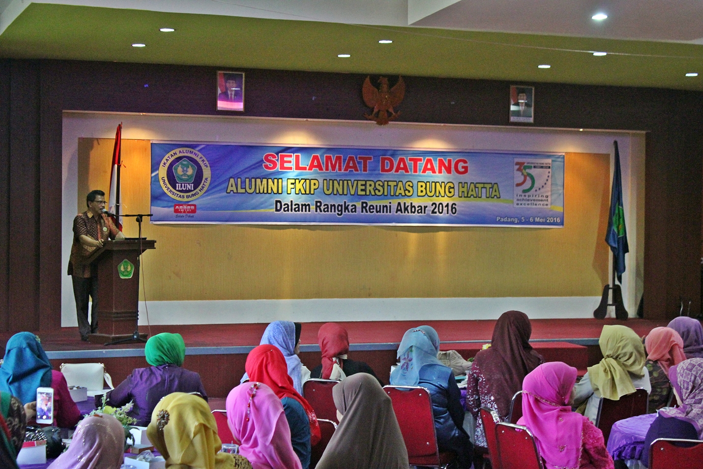 Israneldi Jadi Ketua Alumni FKIP Universitas BUng Hatta Periode 2016-2020