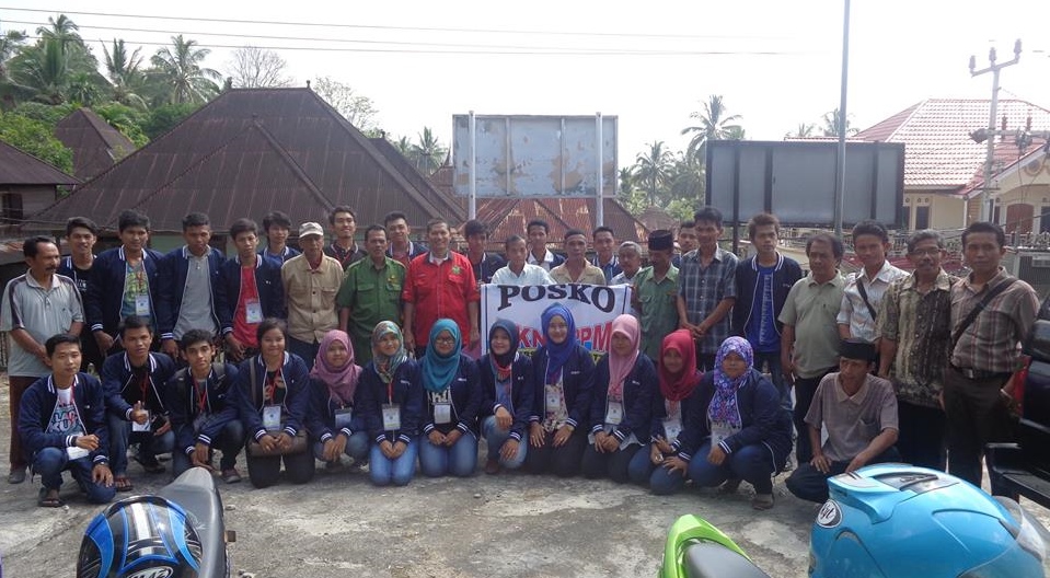 Perangkat Nagari Sambut Kedatangan Mahasiswa KKN-PPM Universitas Bung Hatta