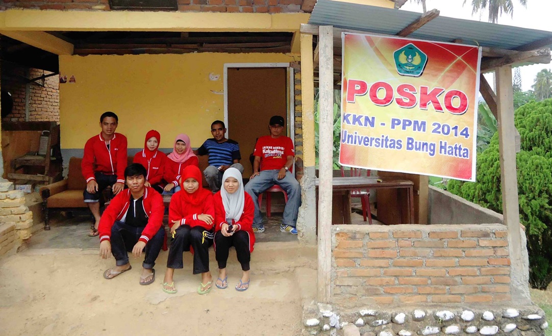 Posko KKN-PPM Universitas Bung Hatta