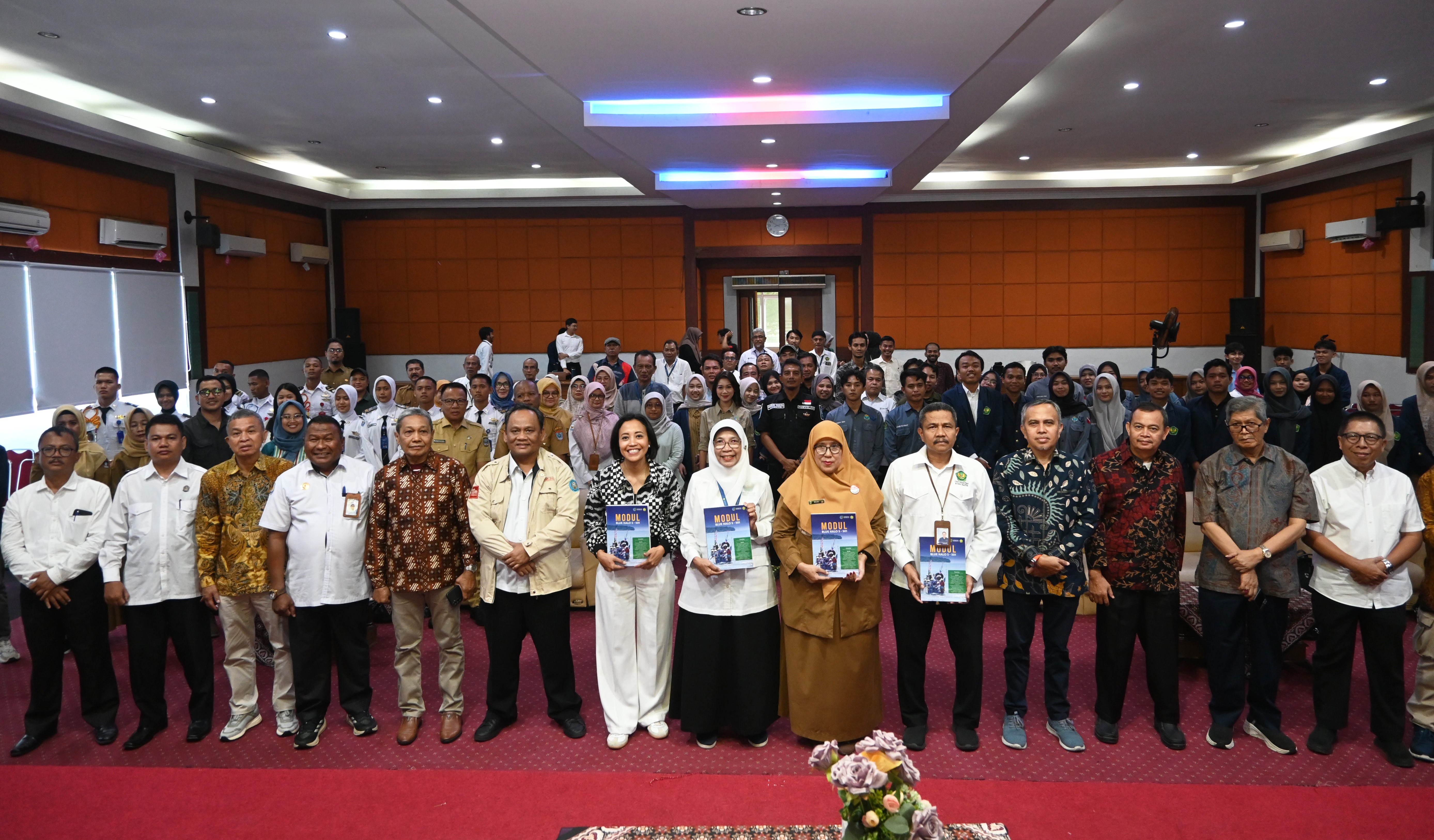 Konservasi Indonesia Luncurkan  Modul Blue Halo S Kurikulum Mata Kuliah FPIK Universitas Bung Hatta