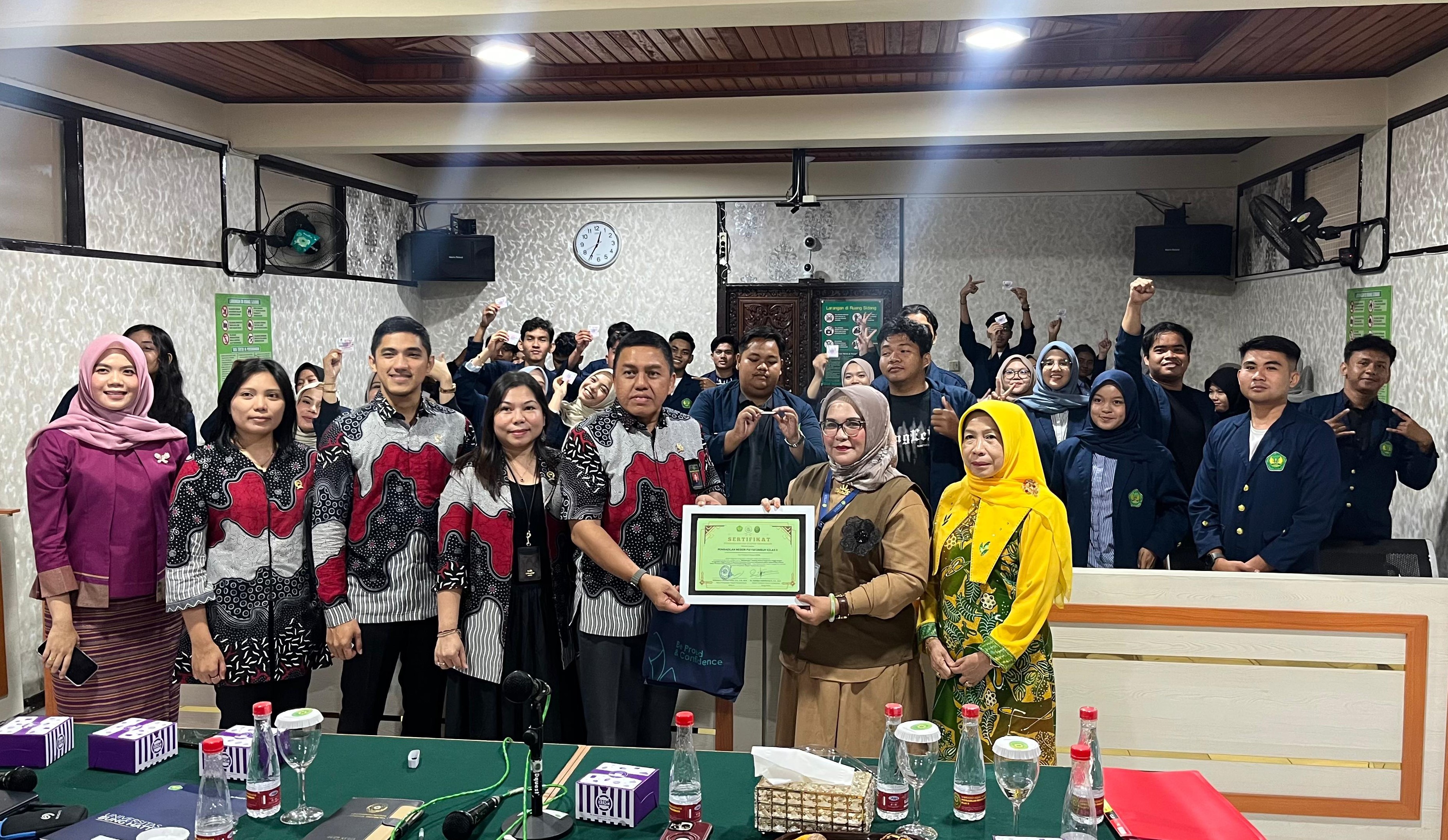 Mahasiswa Fakultas Hukum Universitas Bung Hatta Kuliah Lapangan Hukum Acara Perdata di PN Payakumbuh