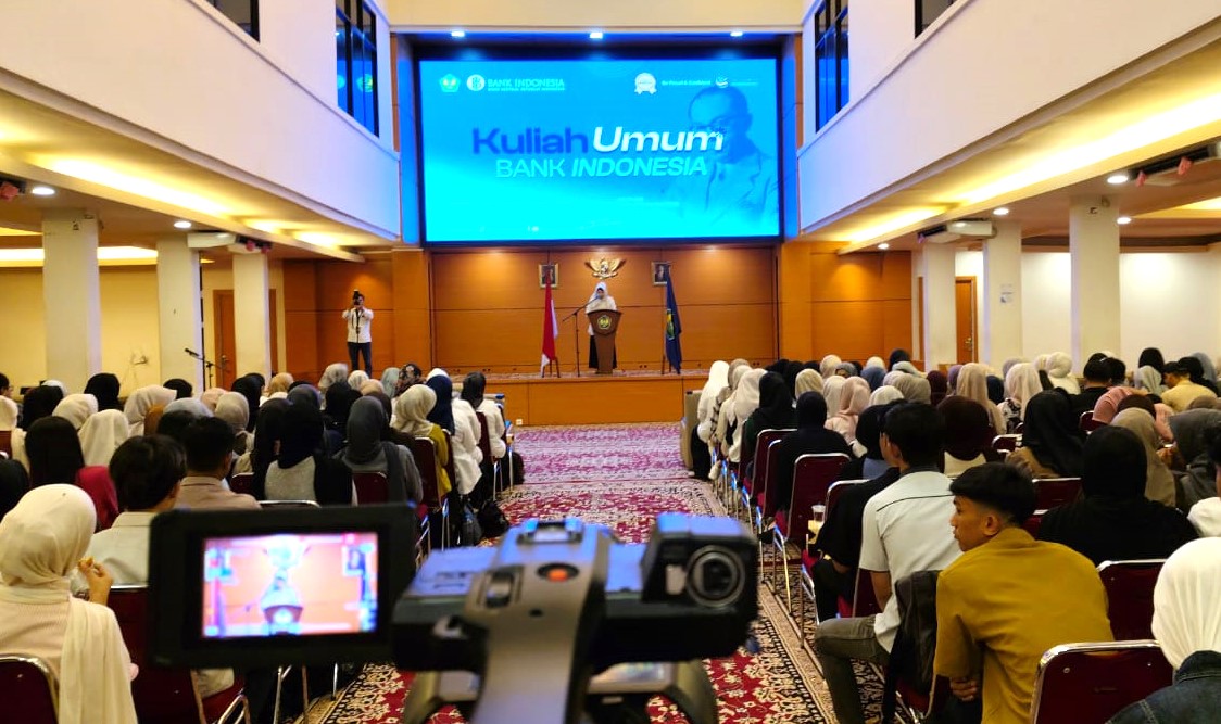 Kantor Perwakilan BI Sumbar Bersama Universitas Bung Hatta Gelar Kuliah Umum Dalam Menjaga Stabilitas Harga dan Ketahanan Pangan