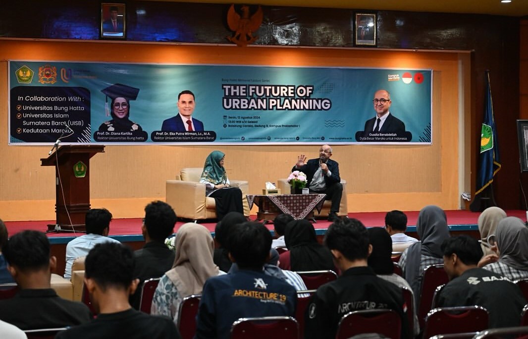 Kuliah Umum Dengan Duta Besar Maroko Dengan Tema The Future of Urban Planning