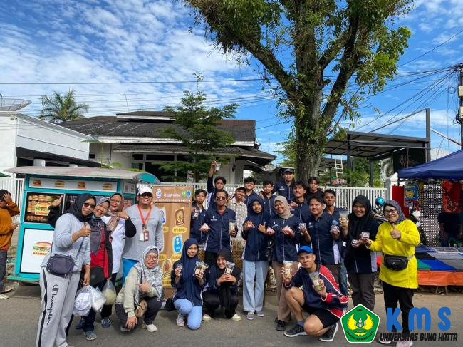 Mahasiswa Teknik Industri Tampilkan Produk Kewirusahaan di Gor H. Agus Salim Padang