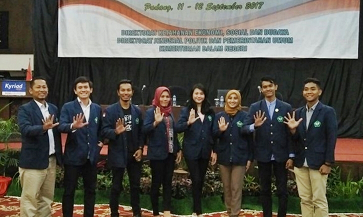 7 Mahasiswa Universitas Bung Hatta Ikuti Sosialisasi P4GN Kemendagri