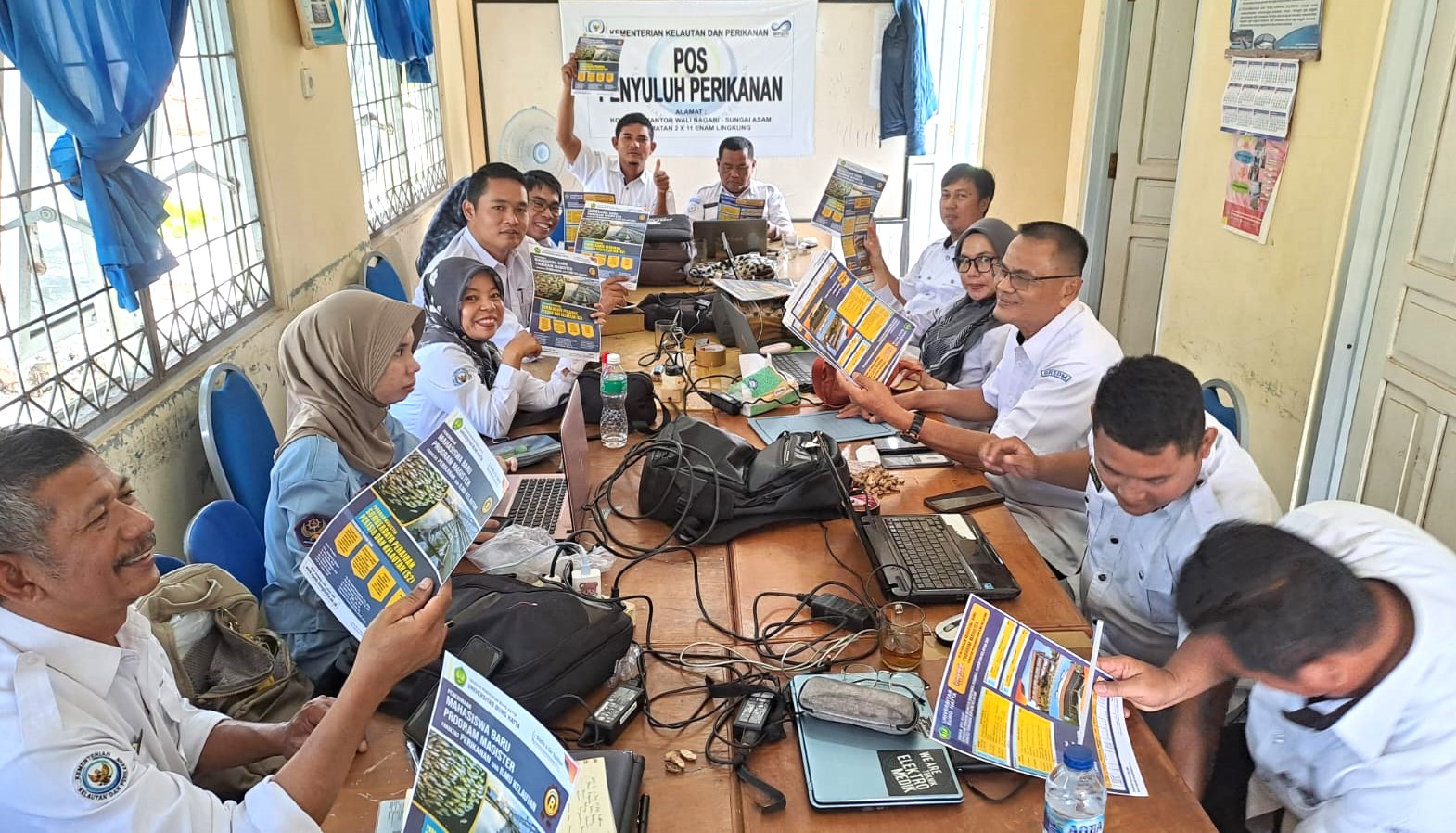Program Pascasarjana SP2K FPIK, Perkuat Kemitraan Dengan Dinas Kelautan dan Perikanan Padang Pariaman dan Kota Pariaman