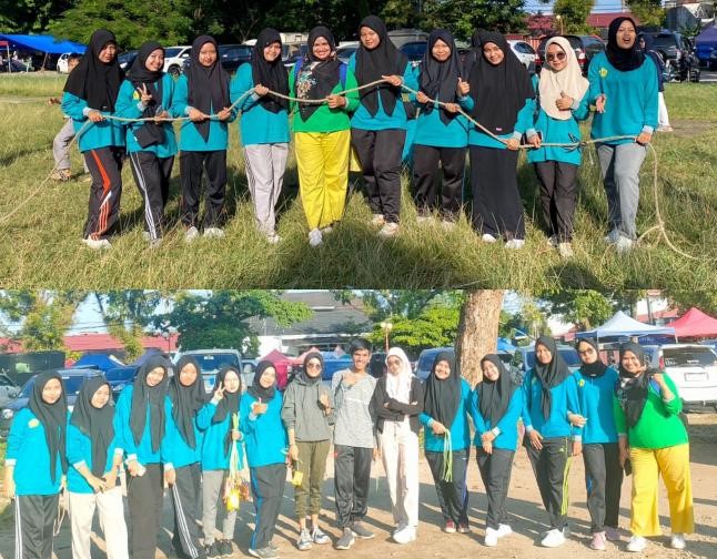 Mahasiswa PGSD Universitas Bung Hatta Kenalkan Permainan Tradisional di GOR H Agus Salim