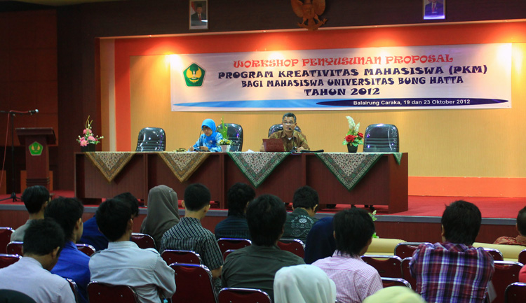 Menuju 100 Proposal, UBH Gelar Workshop Penyusunan Proposal PKM