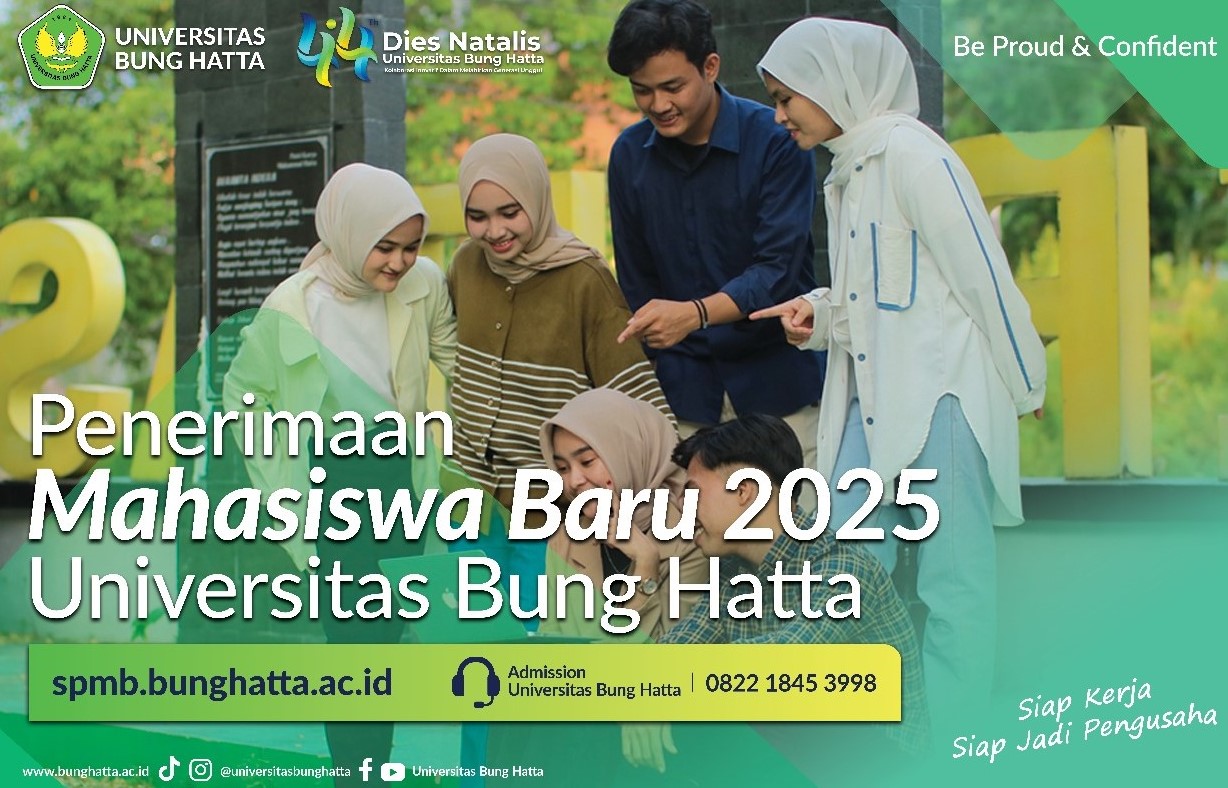 Penerimaan Mahasiswa Baru, Universitas Bung Hatta Berikan Kemudahan 3 Kali Cicilan Biaya Kuliah