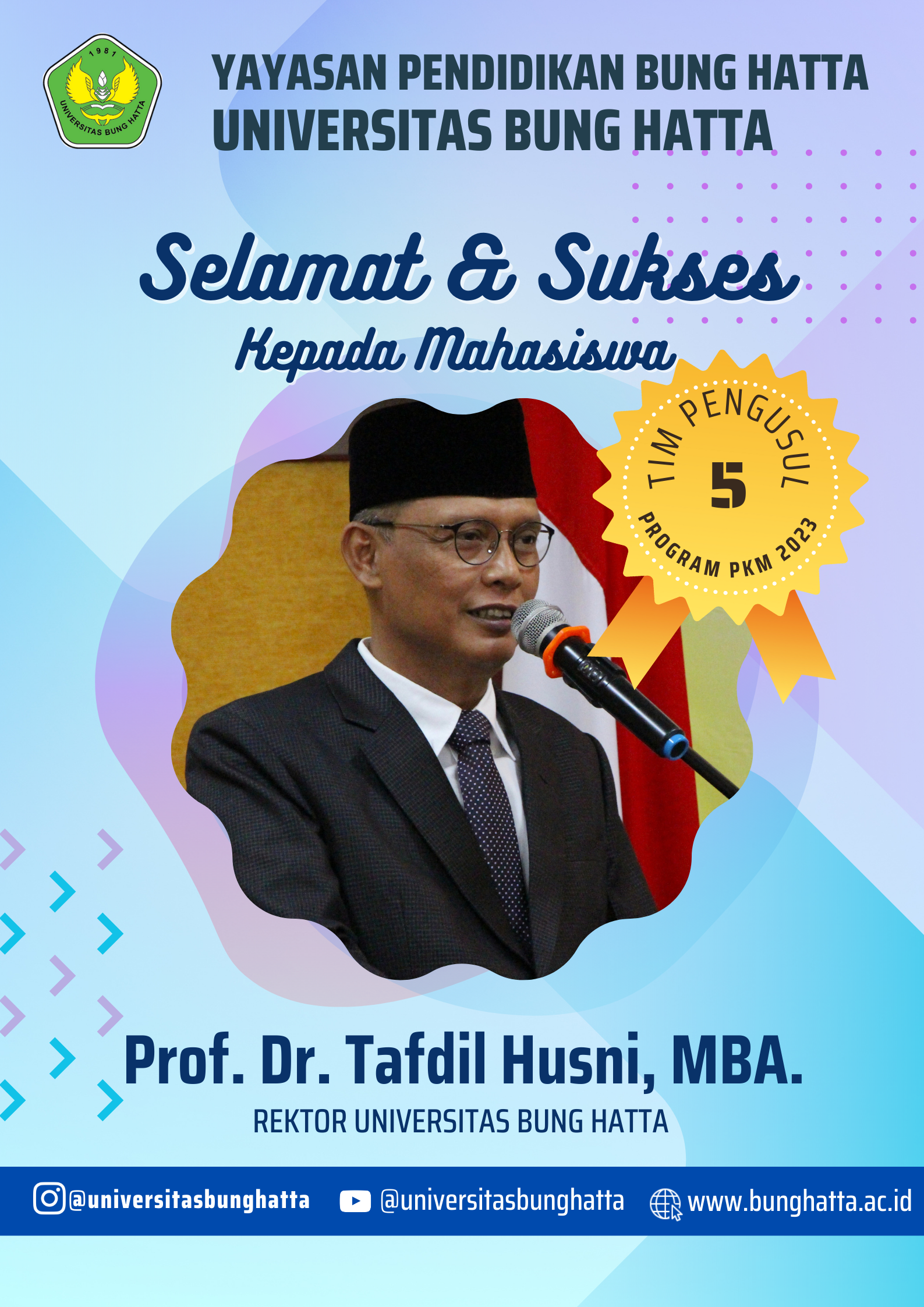 Lima Tim Mahasiswa Pengusul Proposal Program Kreativitas Mahasiswa Kemdikbud Ristek RI Lolos Seleksi Tahap I