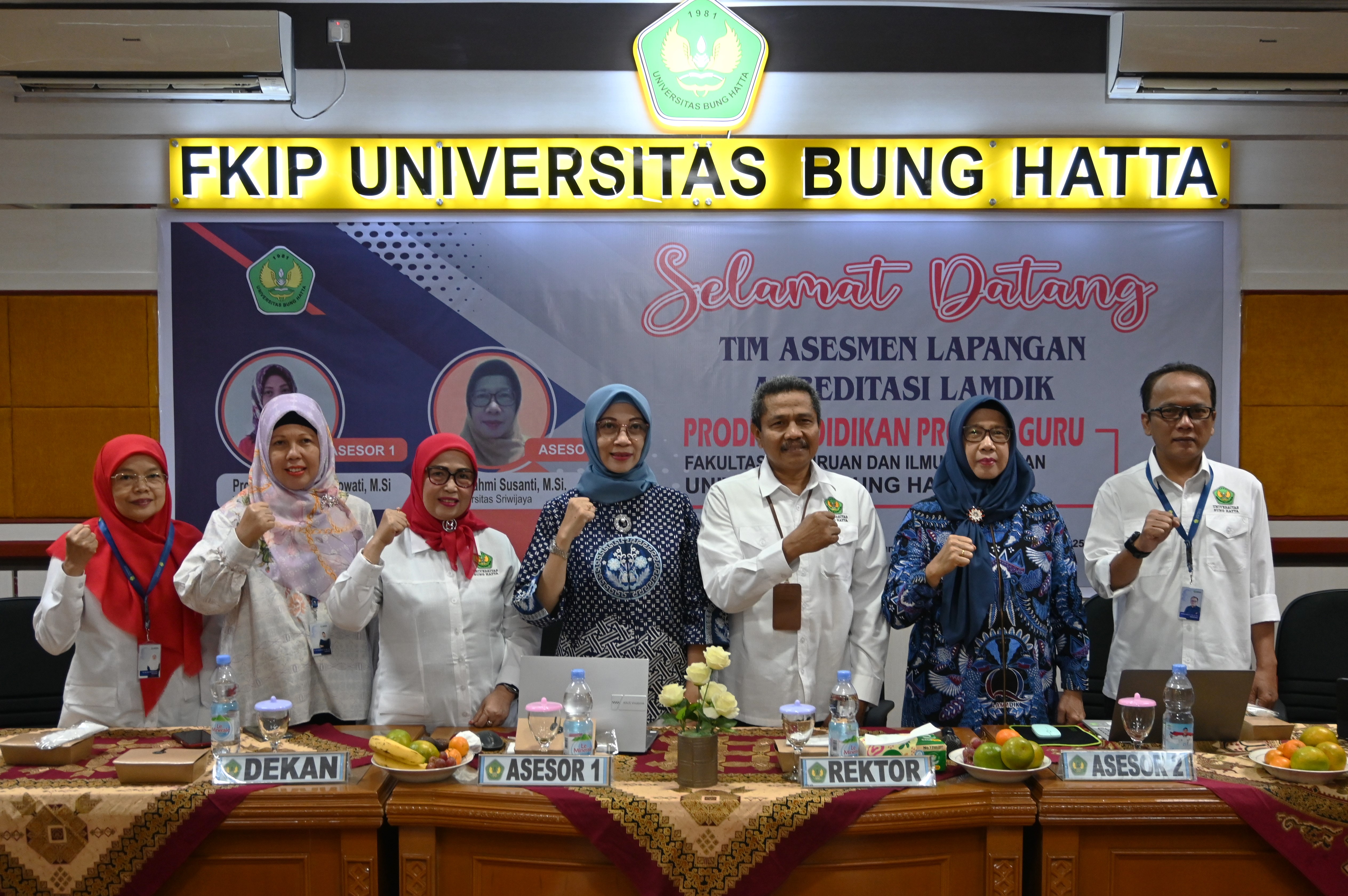 Asesmen Lapangan PPG FKIP Universitas Bung Hatta Berlangsung Lancar
