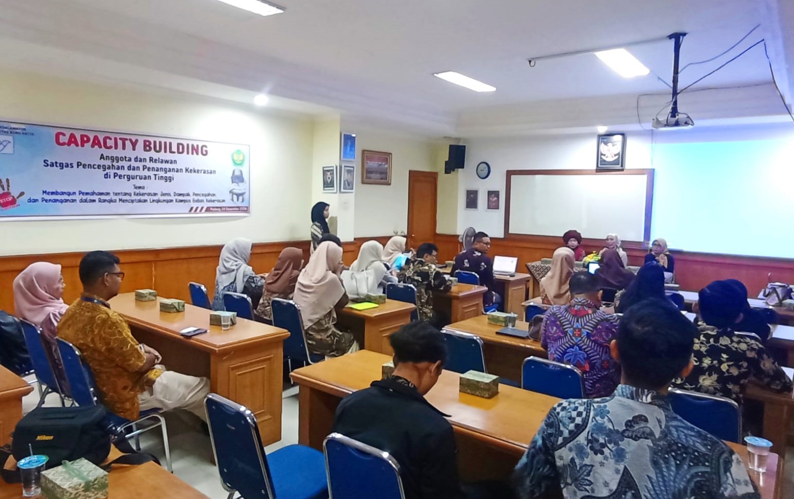 Satgas PPKPT UBH Gelar Capacity Building, Hadirkan Pakar Psikologi Klinis RSJ Prof. HB Saanin Padang