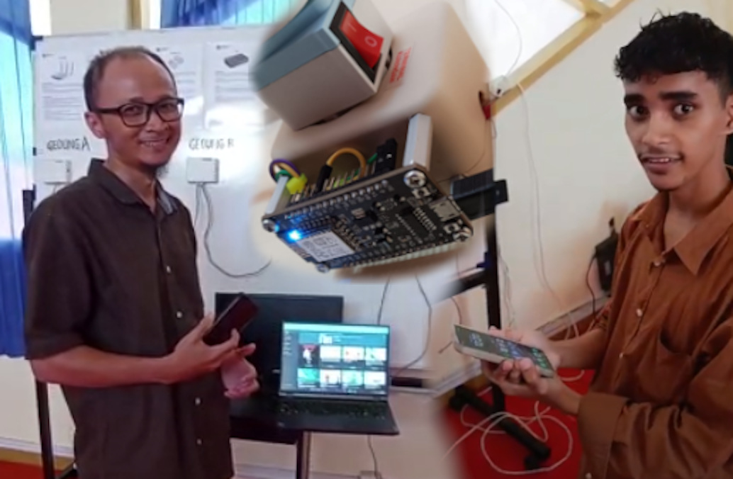 Mahasiswa Teknologi Rekayasa Komputer Jaringan FTI-UBH, Ciptakan SmartBox untuk Kontrol AC Laboratorium Komputer Jaringan Komputer dan Embedded System