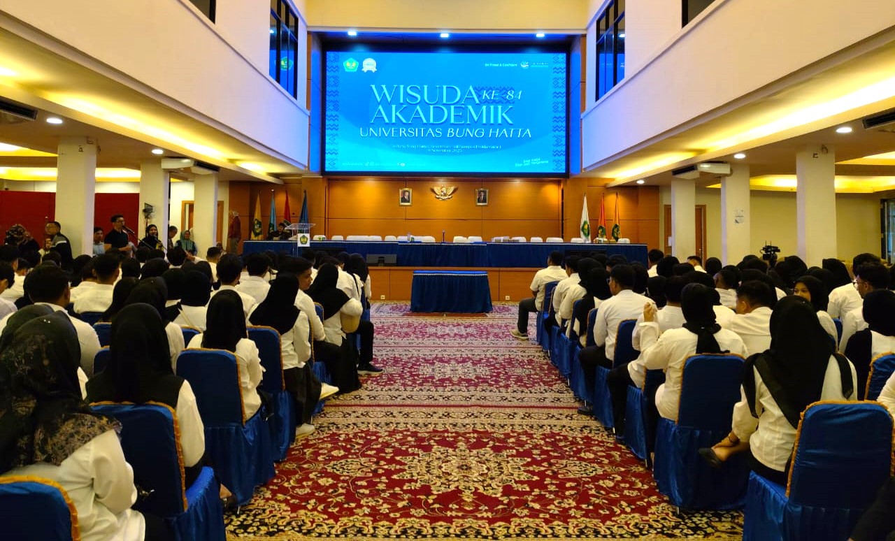 Calon Wisudawan ke-84 Universitas Bung Hatta Telah Terserap Dunia Kerja