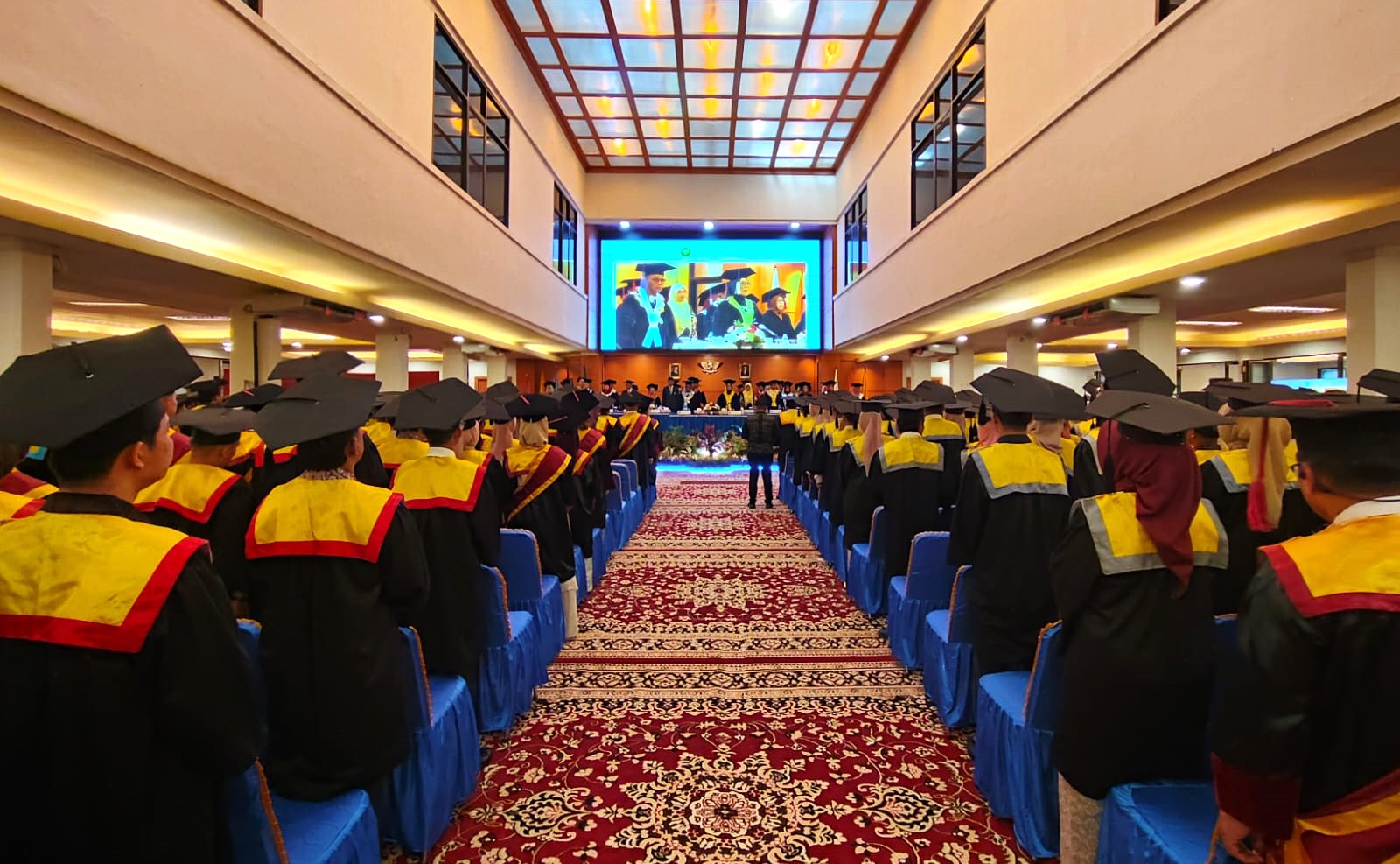 Sebelum Dilantik Wisudawan ke 84 Fakultas Teknologi Industri Universitas Bung Hatta, Telah Diserap Dunia Kerja