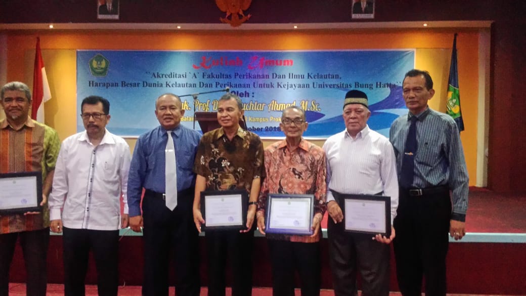 Syukuran FPIK UBH dan Kuliah Umum bersama Prof. Dr. H. Mukhtar Ahmad, M. Sc.