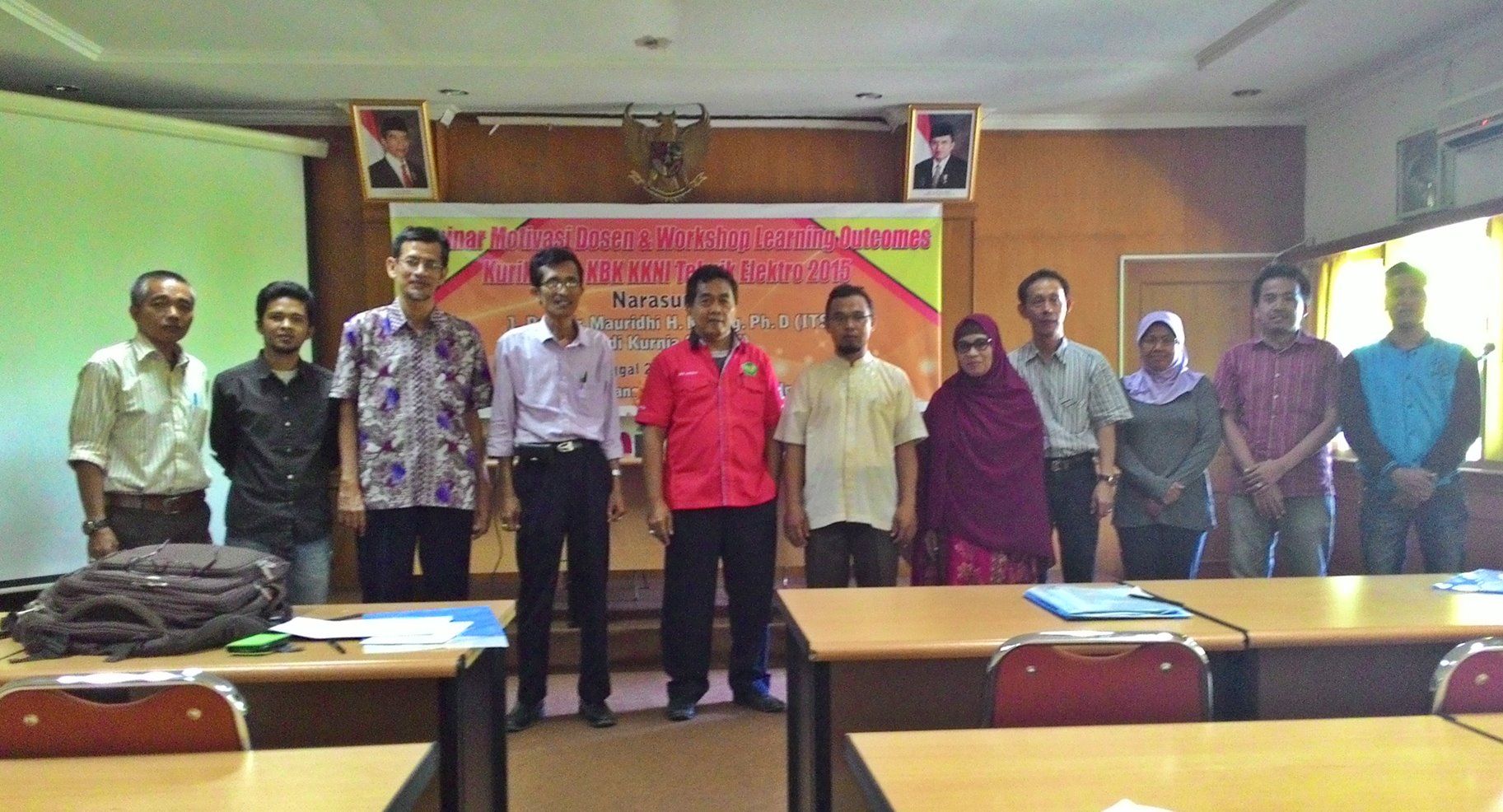 Jurusan Teknik Elektro Adakan Workshop Motivasi Dosen Dalam Peningkatan Tridharma Perguruan Tinggi