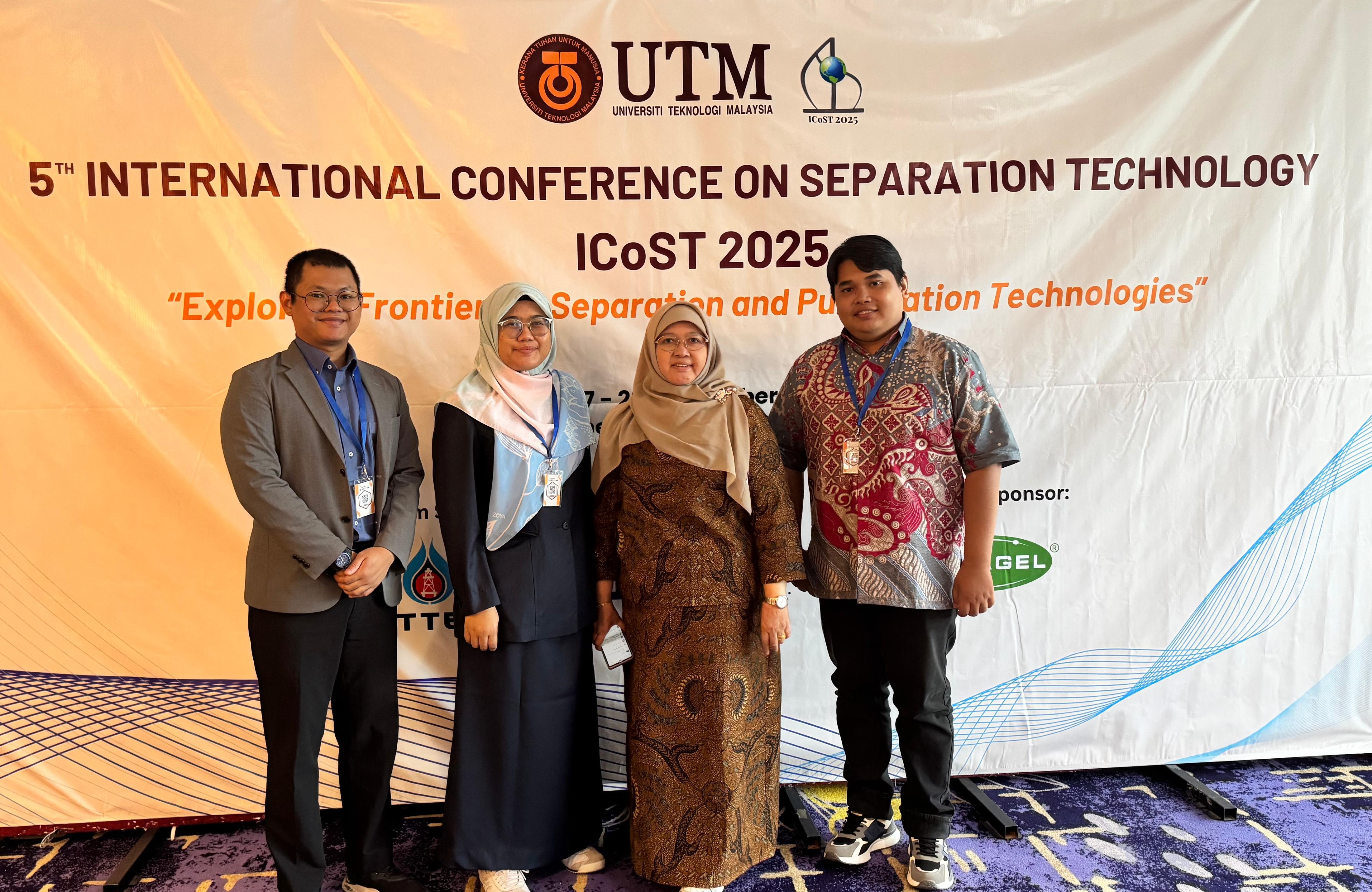 2 Dosen Prodi Studi Teknologi Rekayasa Energi Terbarukan FTI Universitas Bung Hatta Presentasikan Hasil di Penelitian di Ajang ICoST 2025 Malaysia