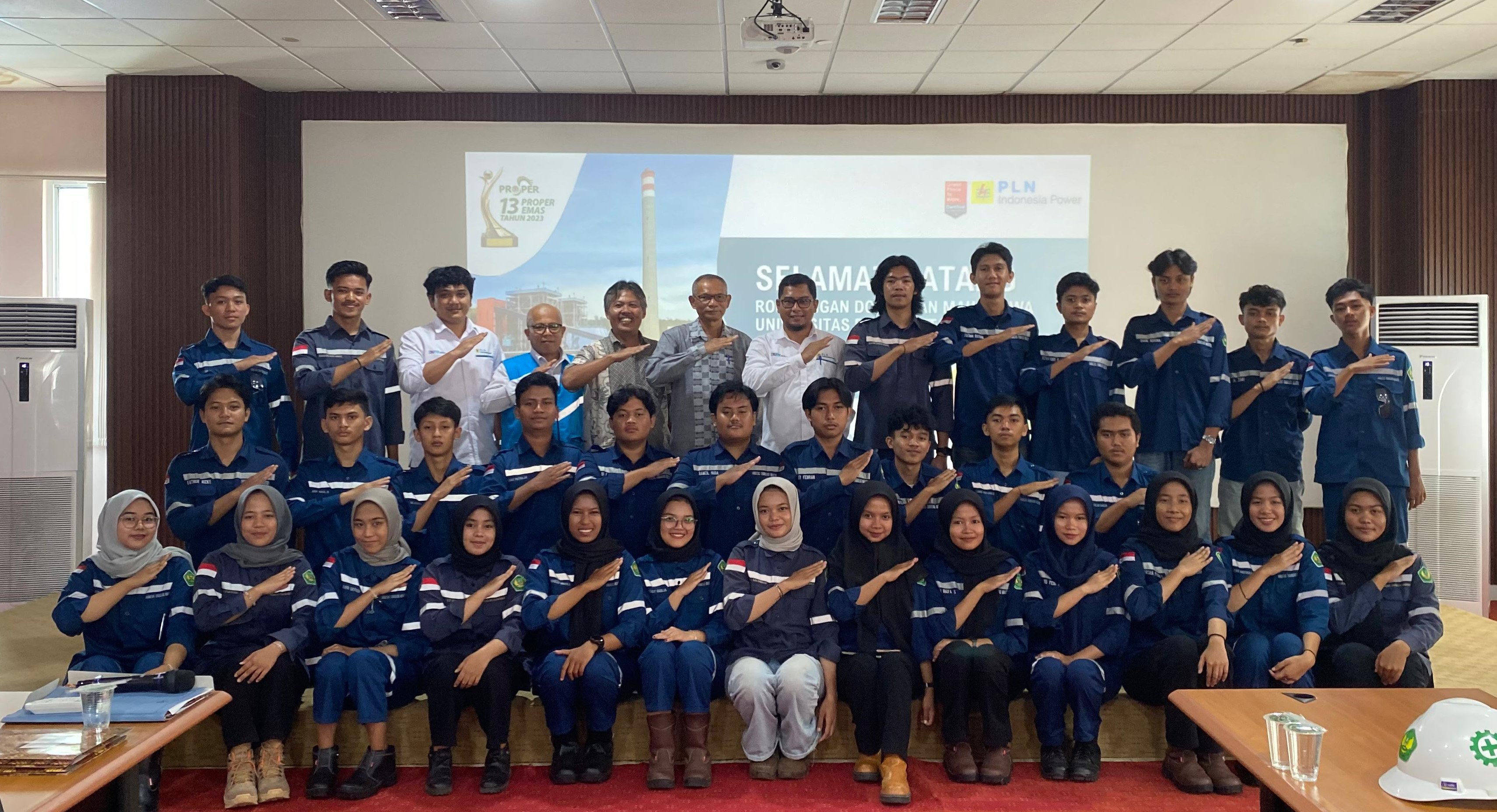 Hima Prodi Teknologi Rekayasa Energi Terbarukan, Kunjungan Industri ke PT PLN Indonesia Power UBP Teluk Sirih