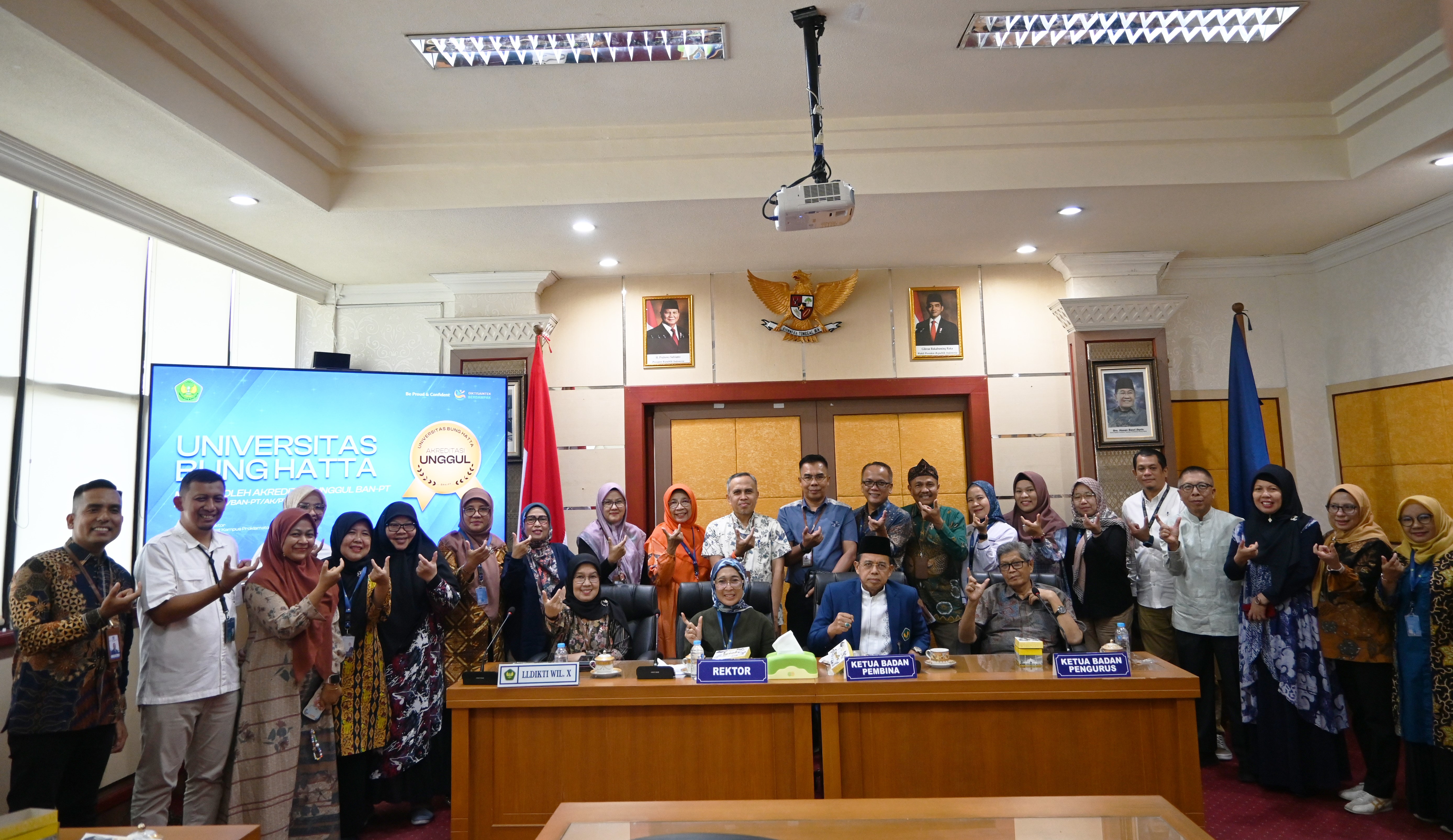 Universitas Bung Hatta Raih Akreditasi UNGGUL dari BAN-PT
