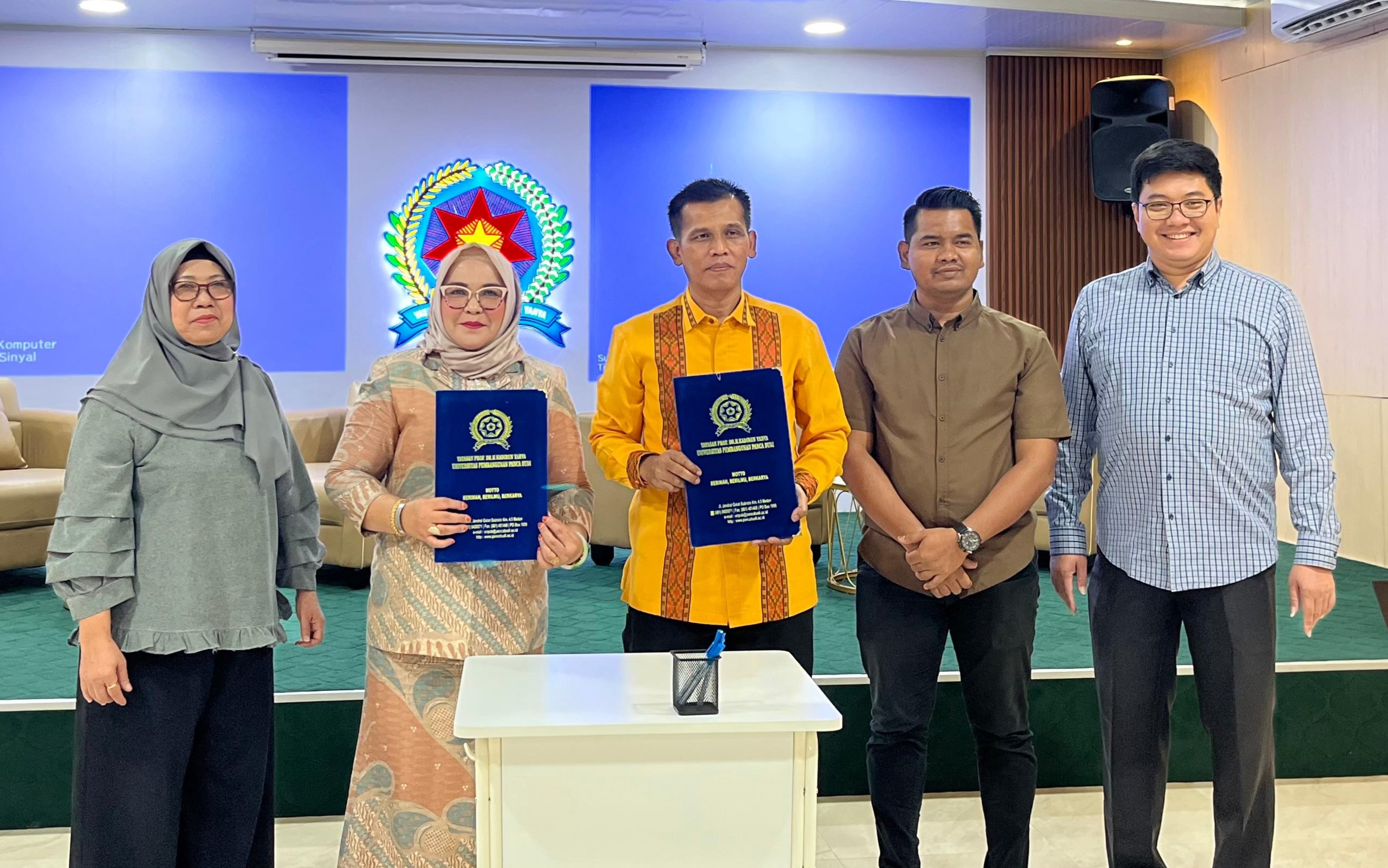 Implementasikan MBKM, Unpab Tekan Mou Dengan Universitas Bung Hatta