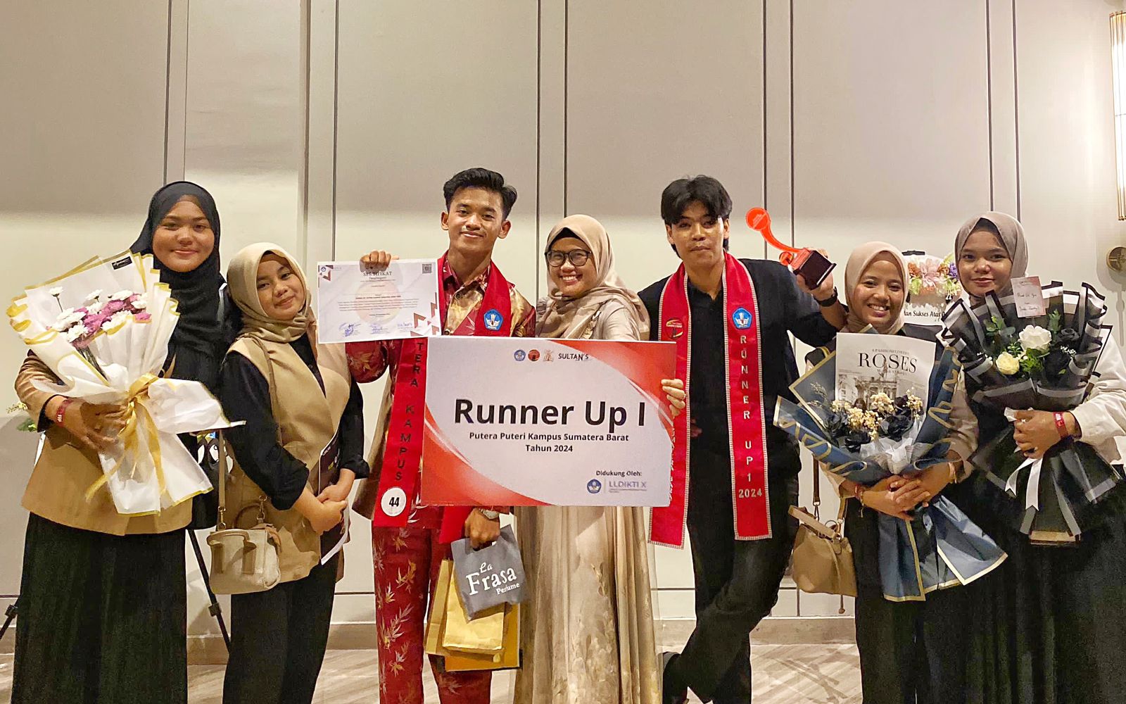 Rivaldo Afri Jones, Mahasiswa TRET Juara 2 Pemilihan Putera Puteri Kampus Sumatera Barat 2024